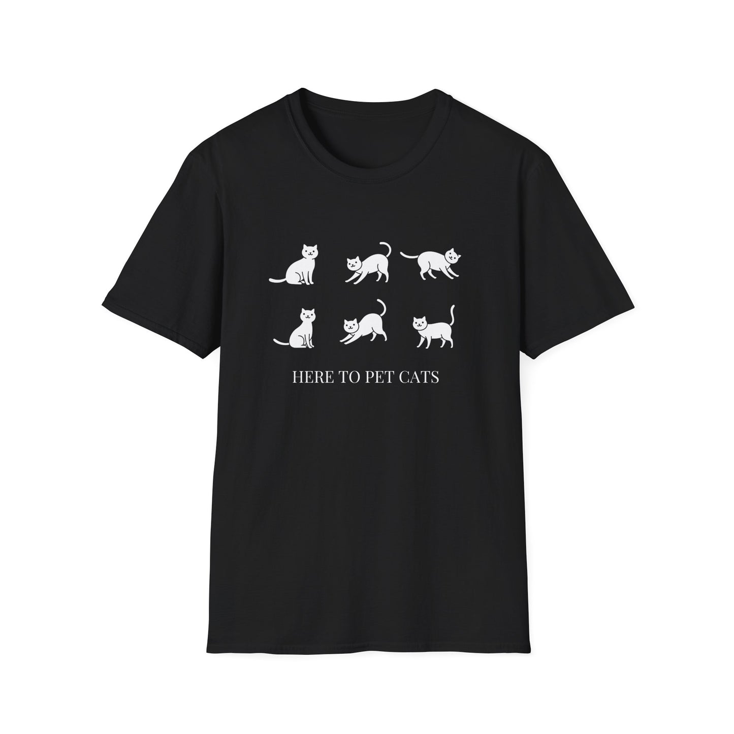 Here to pet cats Tee