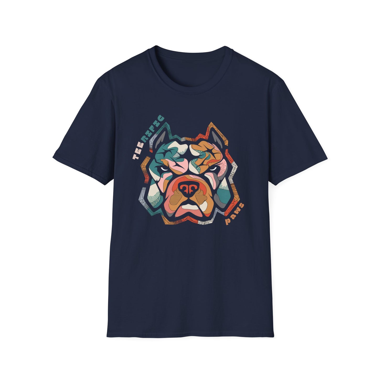 Colorful Pitbull Tee