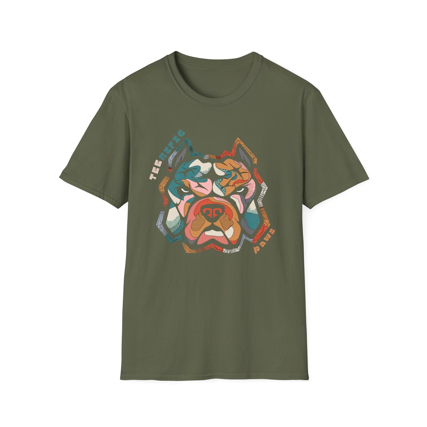 Colorful Pitbull Tee