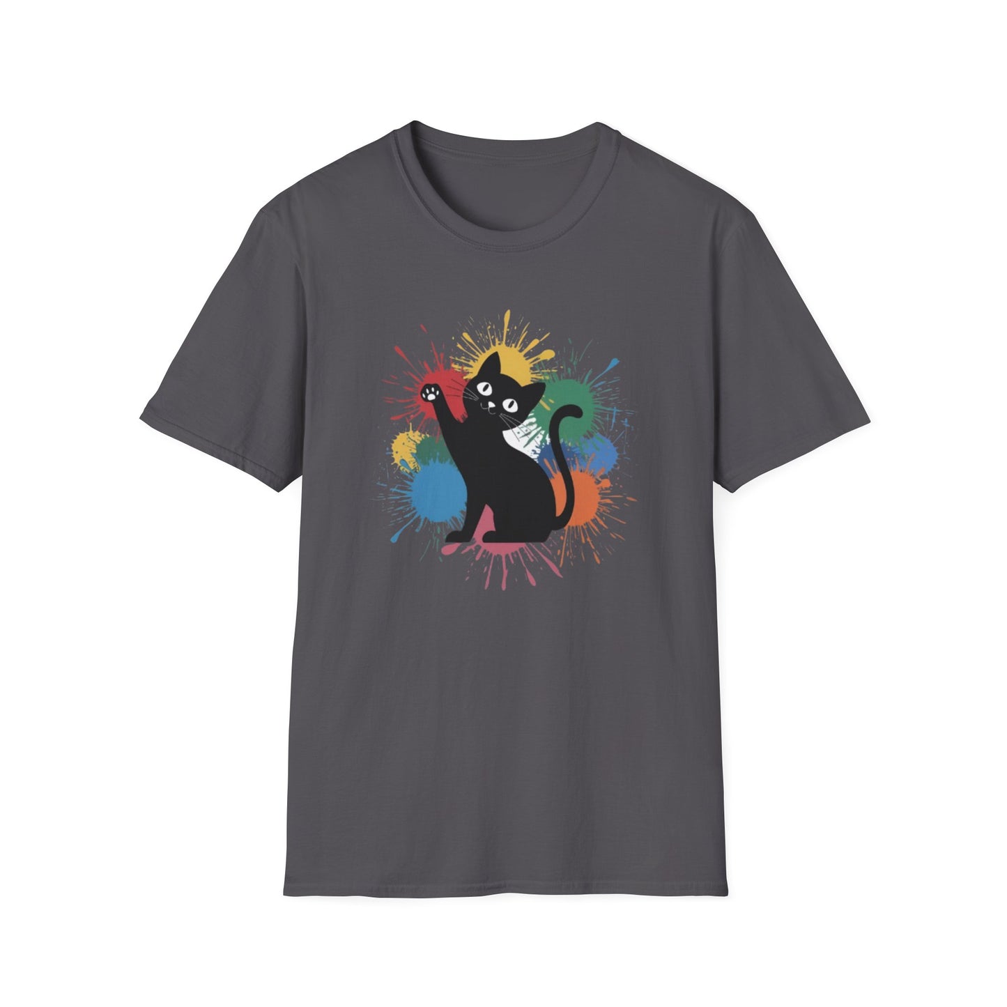 Color Splash Cat Tee