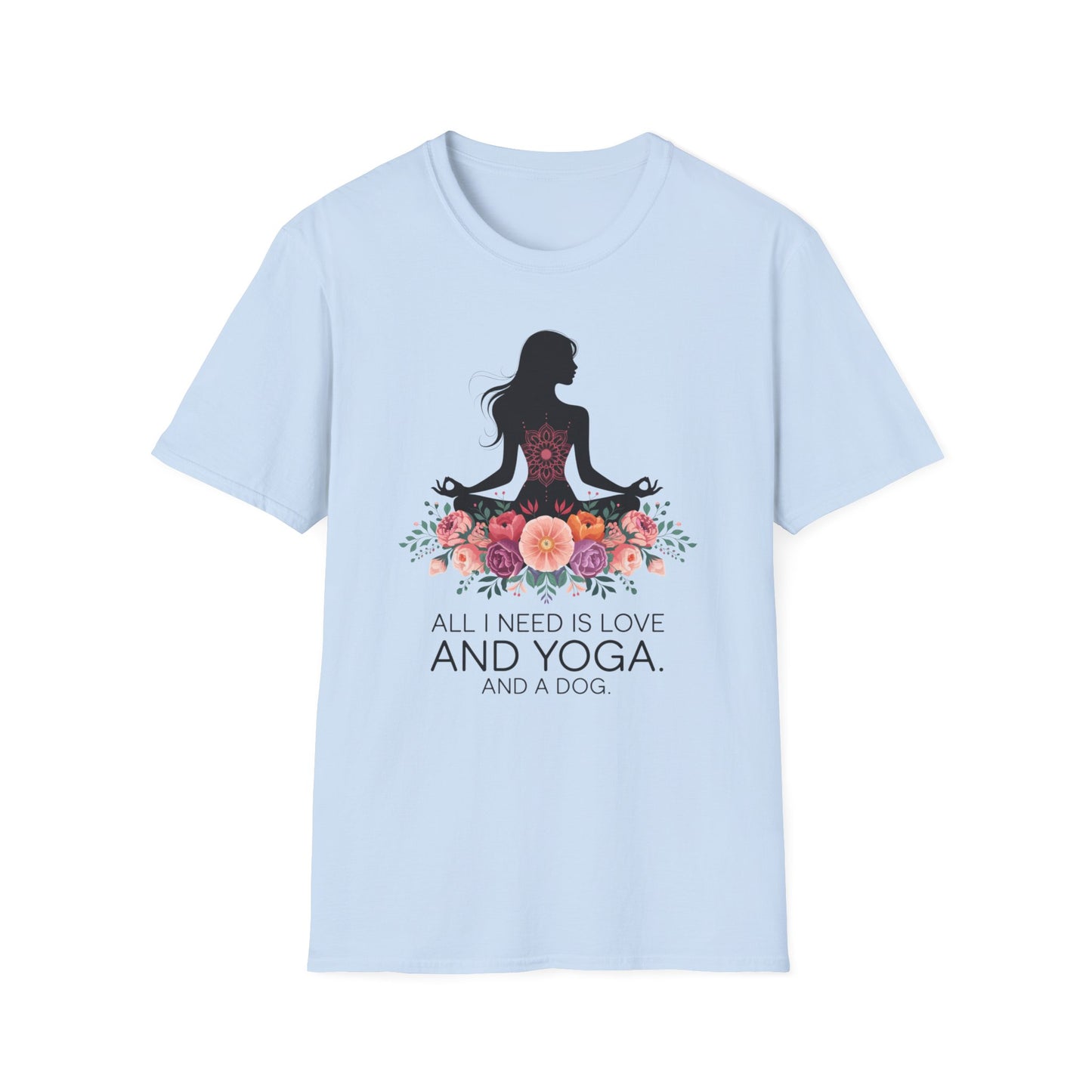 Love, Yoga, and Paws Bliss Tee