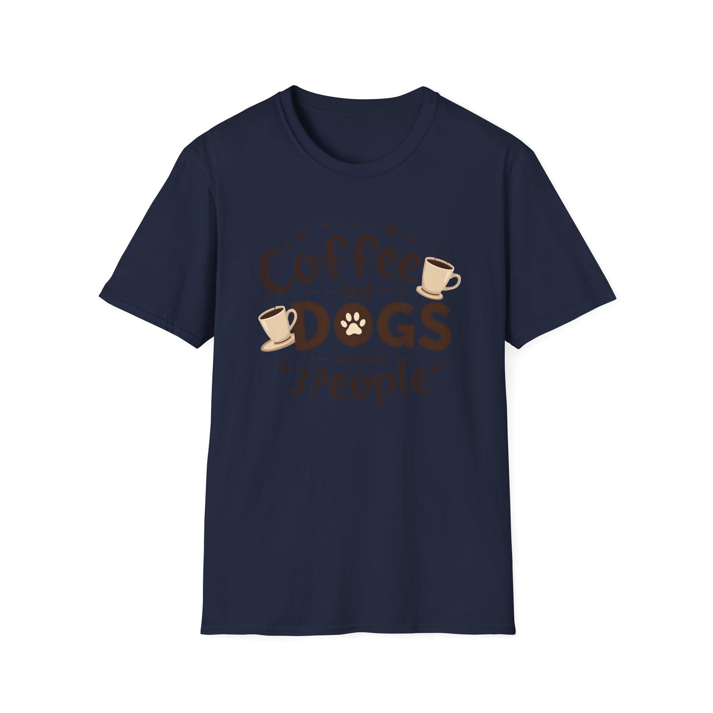 Coffee dogs and 3 people Tee