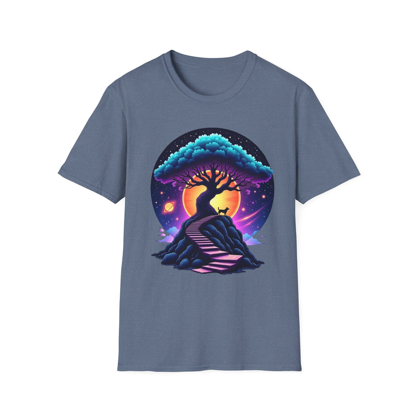 Stairway to the Cosmic Tree Tee