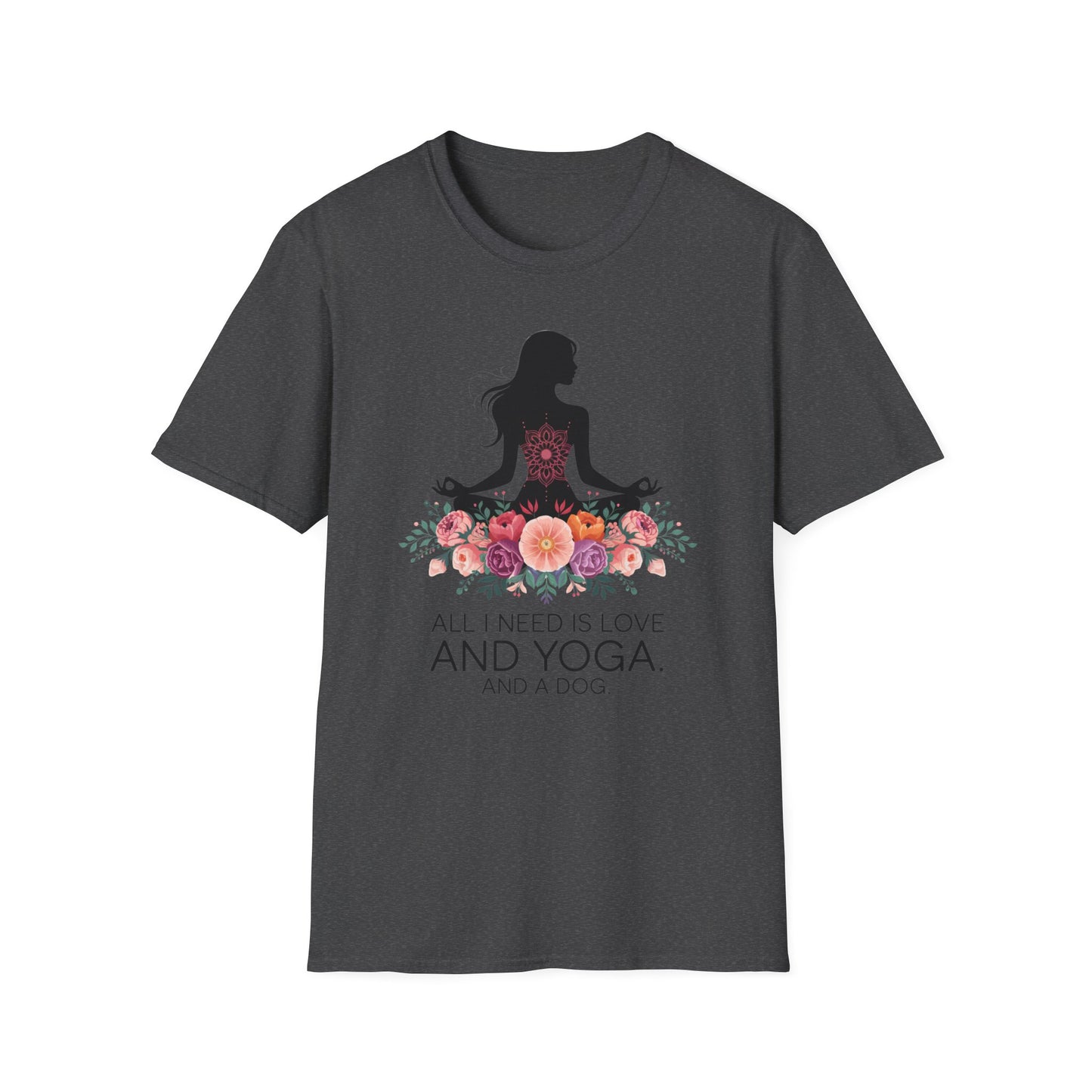 Love, Yoga, and Paws Bliss Tee