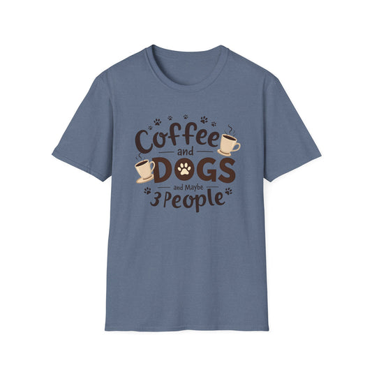 Coffee dogs and 3 people Tee