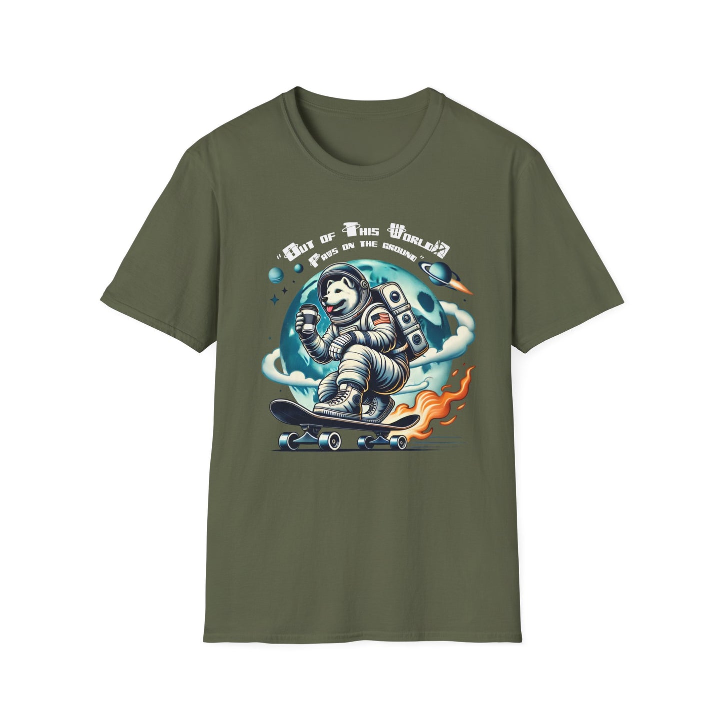 Out of This World Paws Tee