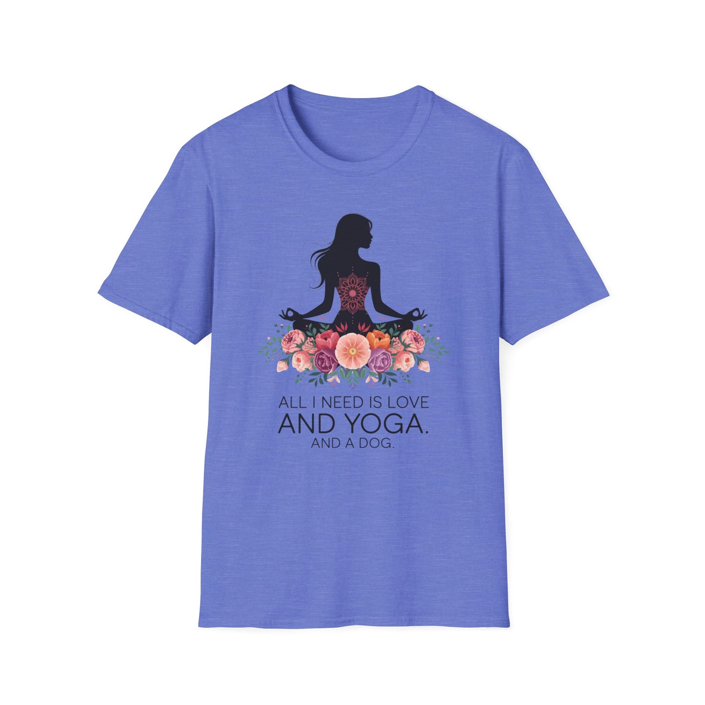 Love, Yoga, and Paws Bliss Tee