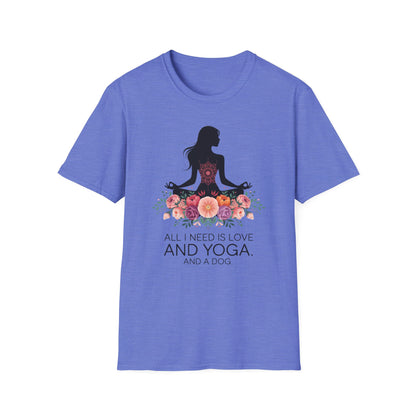 Love, Yoga, and Paws Bliss Tee