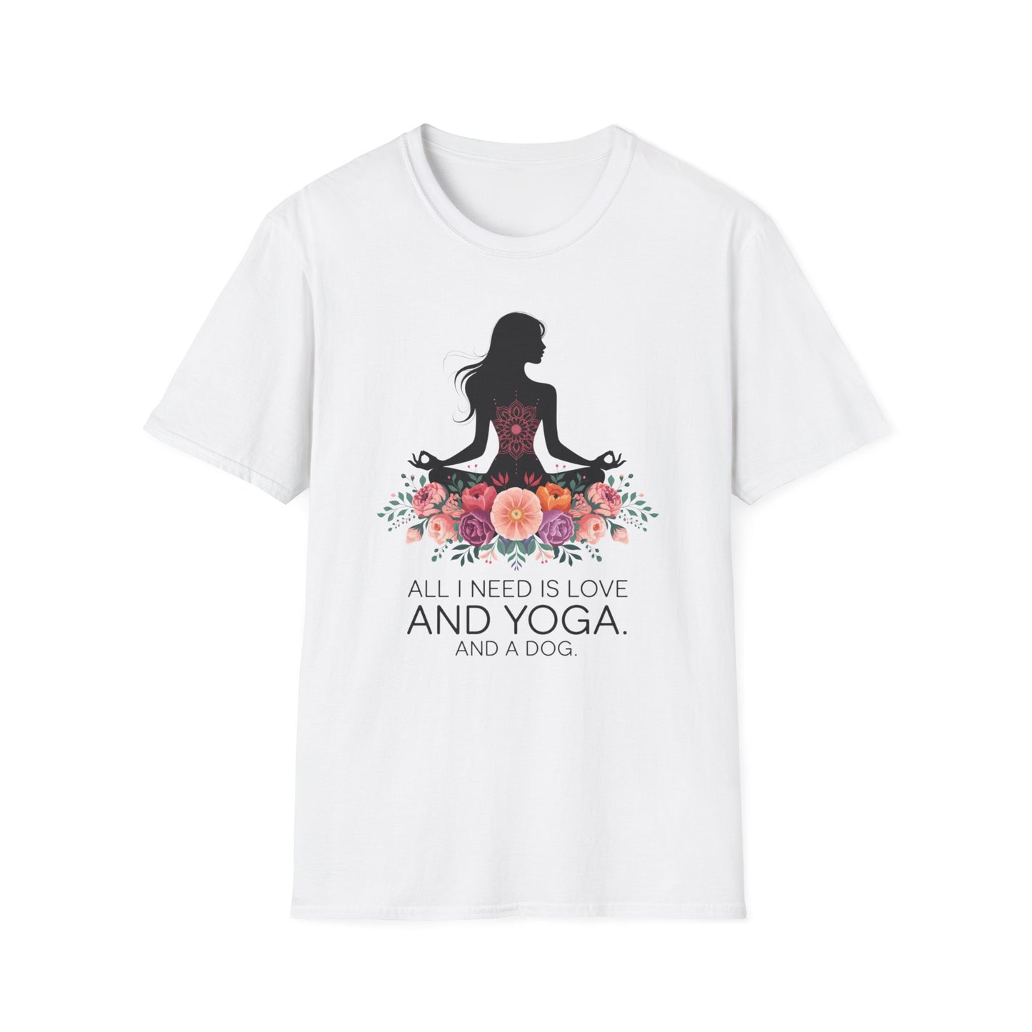Love, Yoga, and Paws Bliss Tee