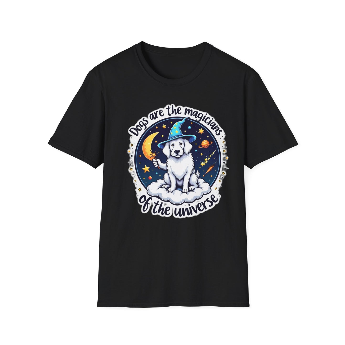 Cosmic Canine Magician Tee