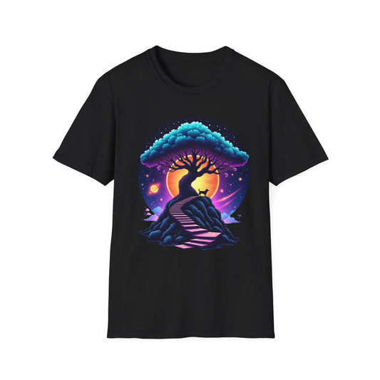Stairway to the Cosmic Tree Tee