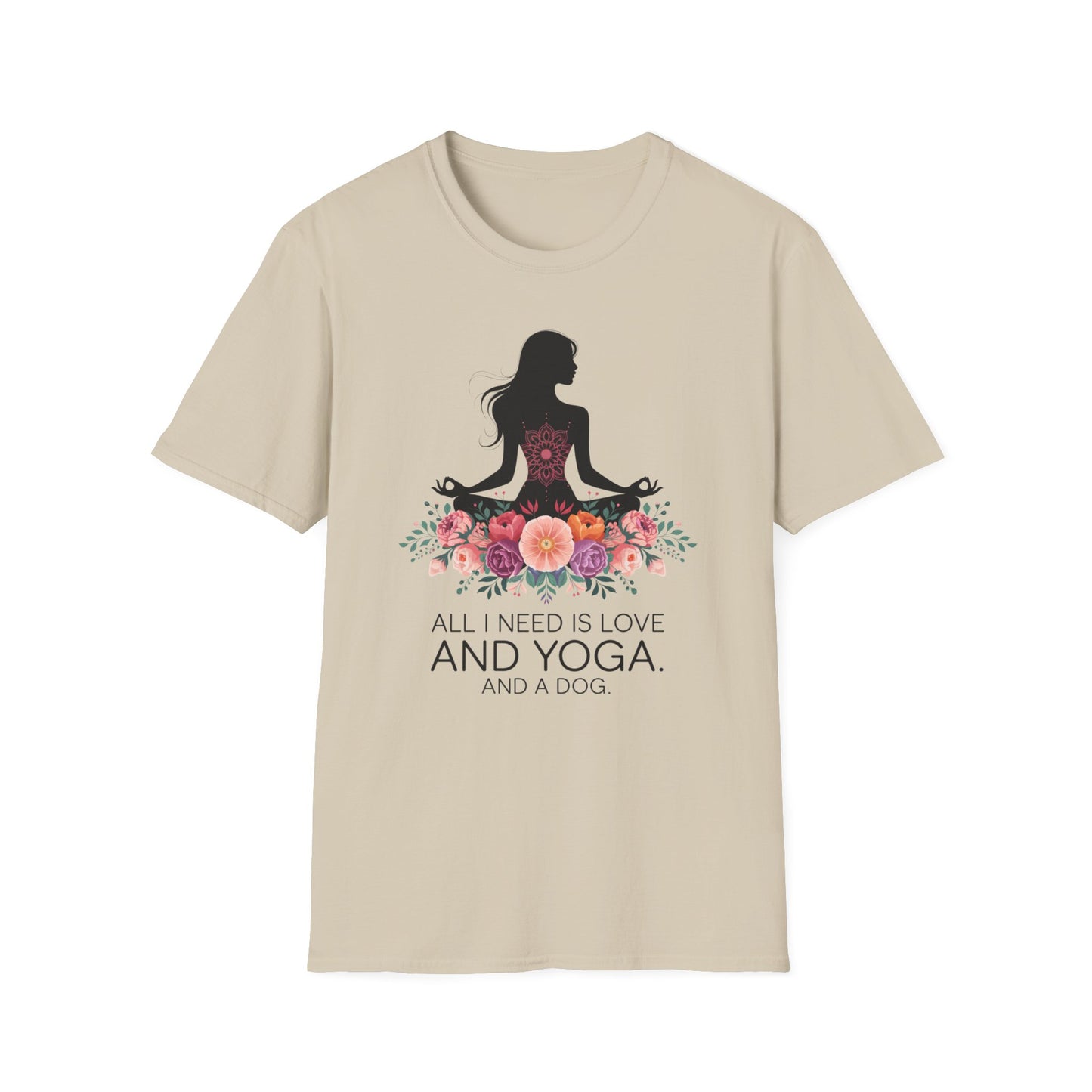 Love, Yoga, and Paws Bliss Tee