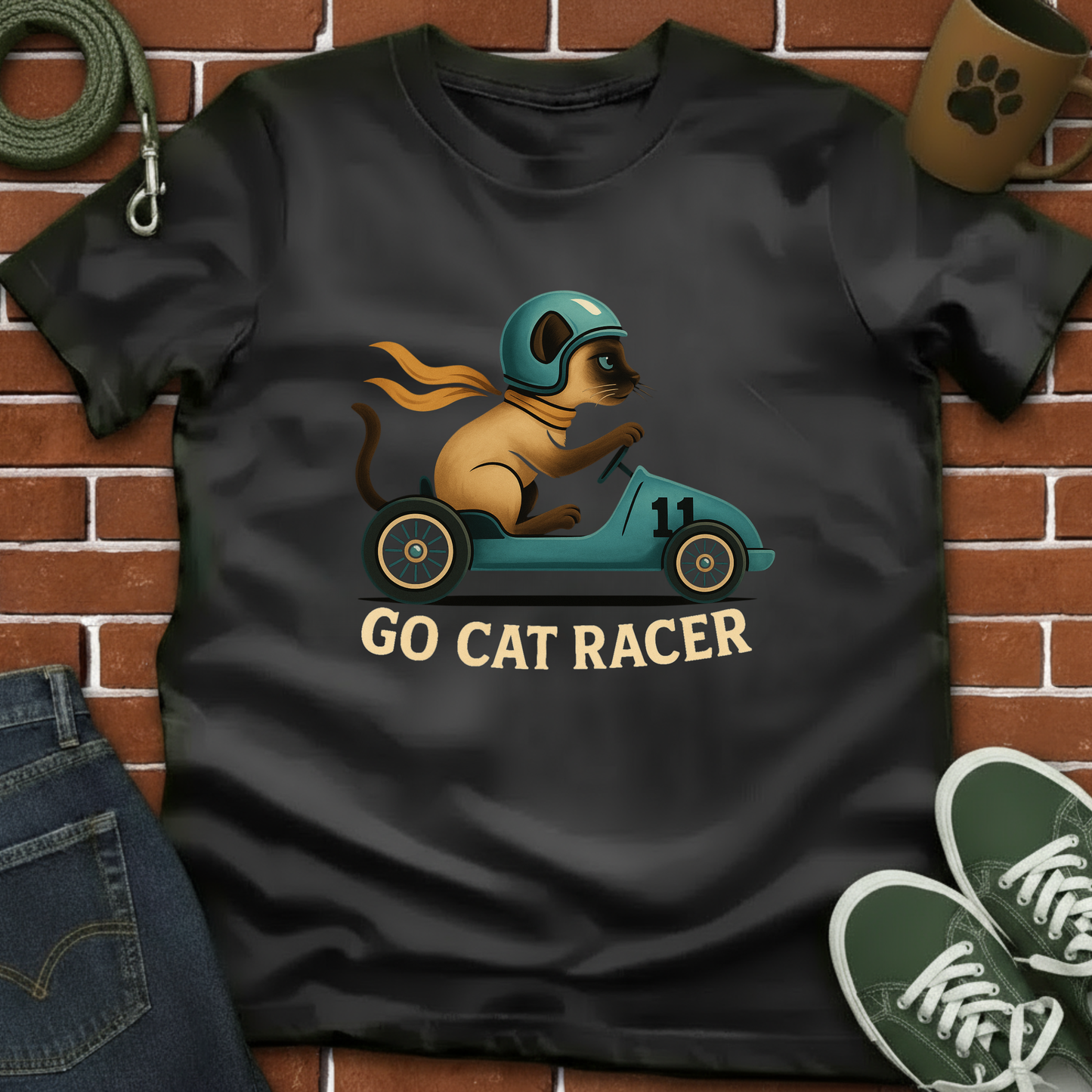 GO CAT RACER Tee