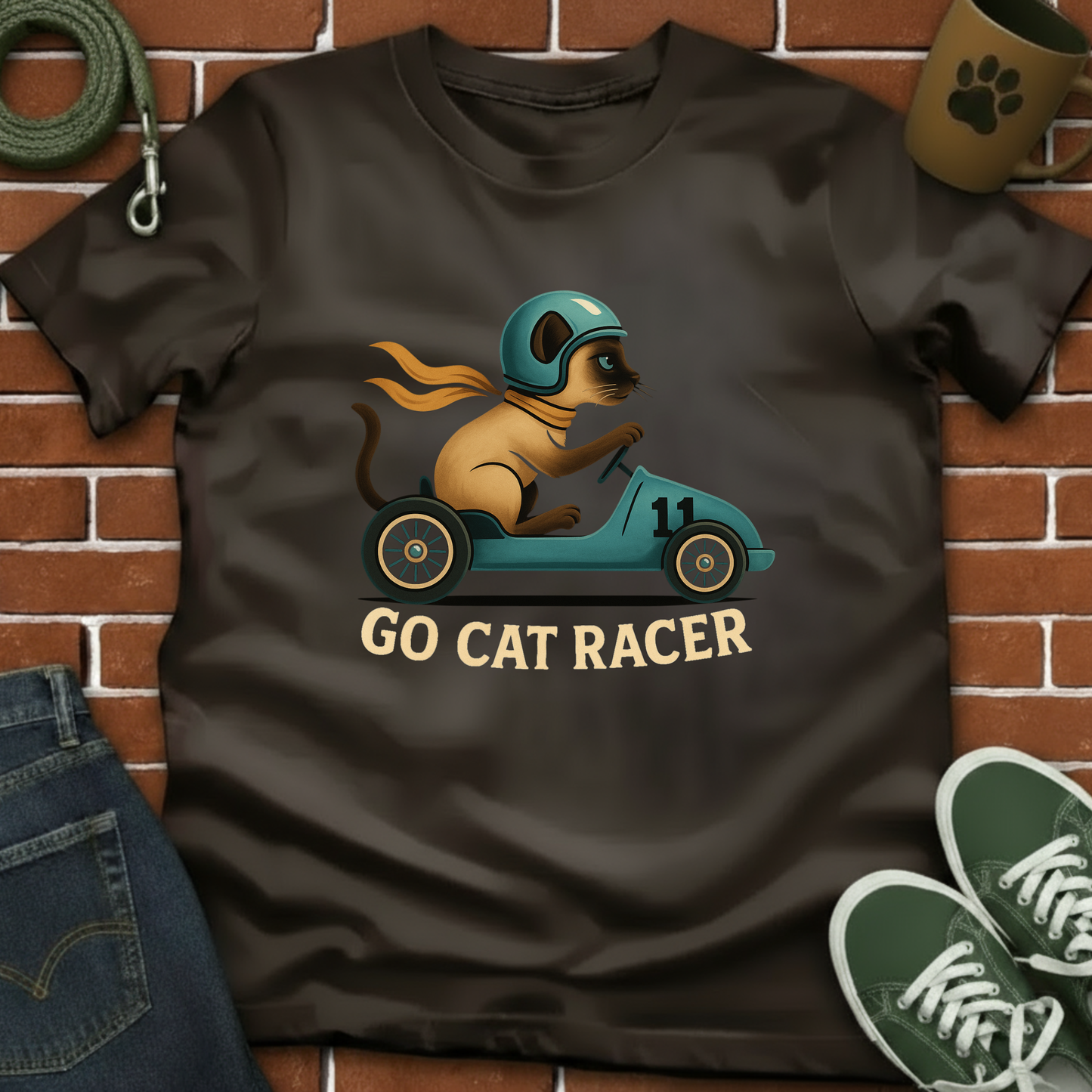 GO CAT RACER Tee