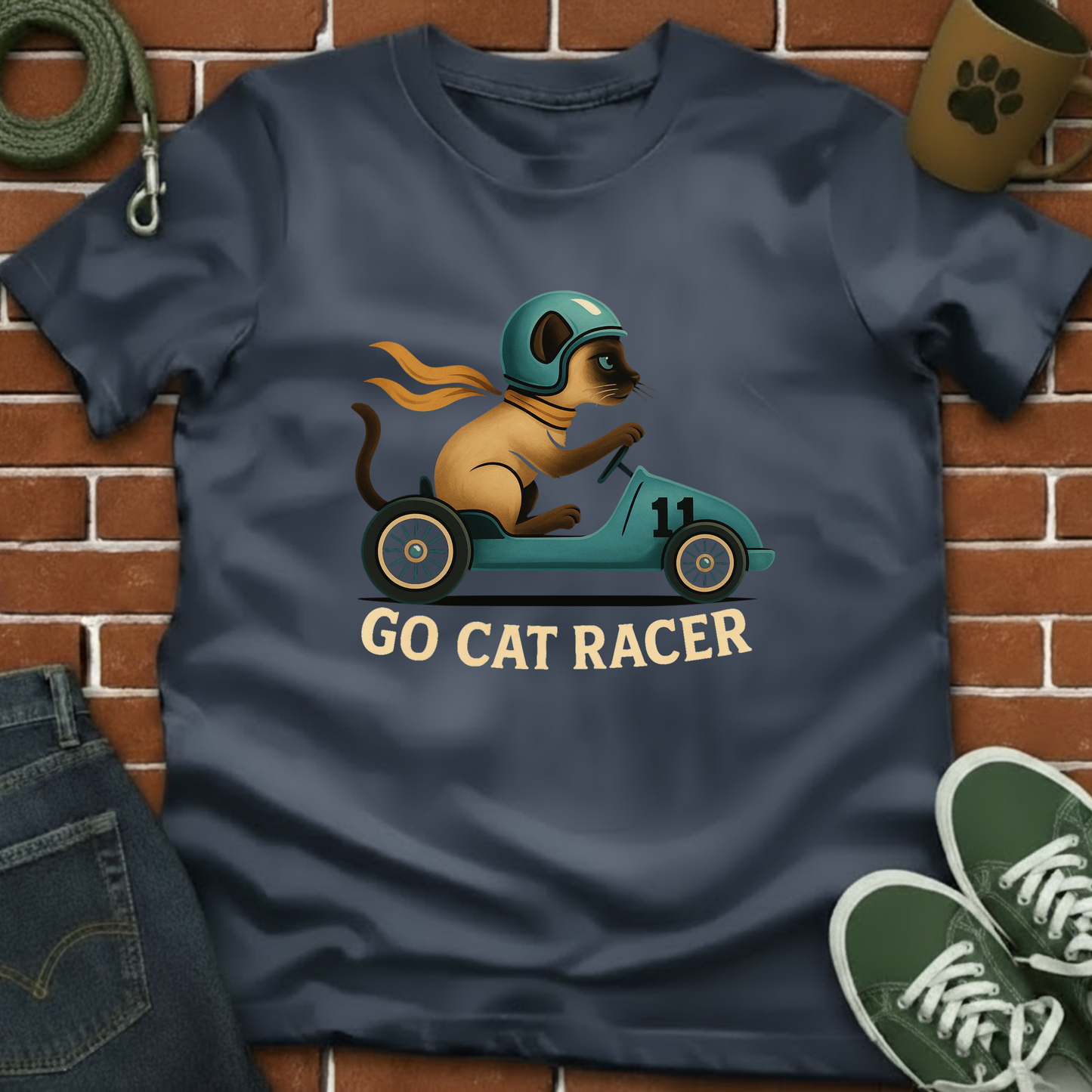 GO CAT RACER Tee