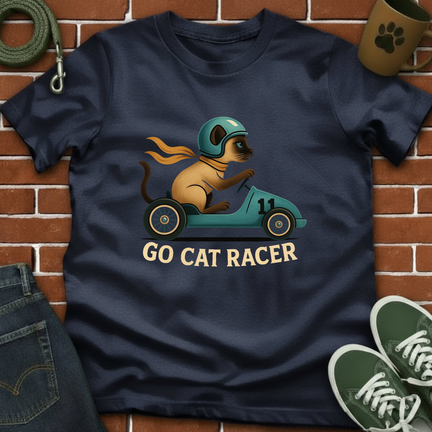 GO CAT RACER Tee