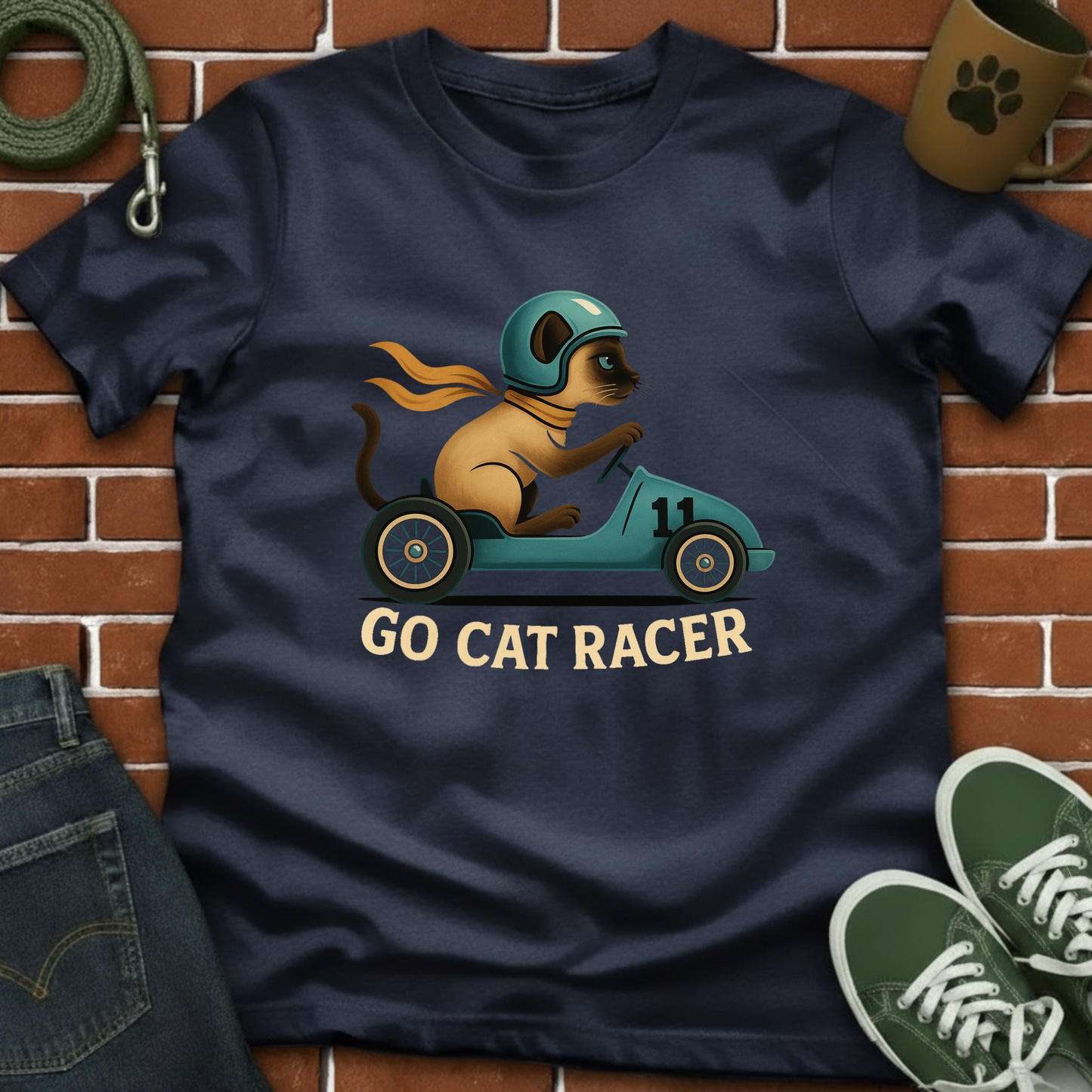 GO CAT RACER Tee